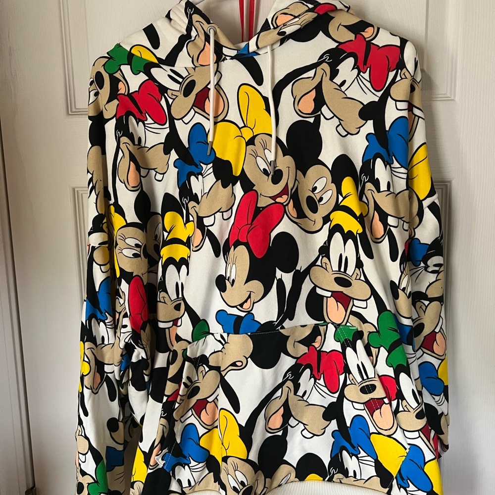 Colorful Disney Character Hoodie